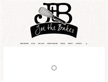 Tablet Screenshot of joe-the-baker.com